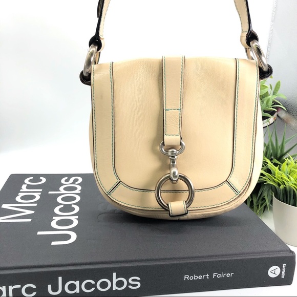 Marc Jacobs Authentic Leather Buckle Crossbody Bag - Picture 2 of 14